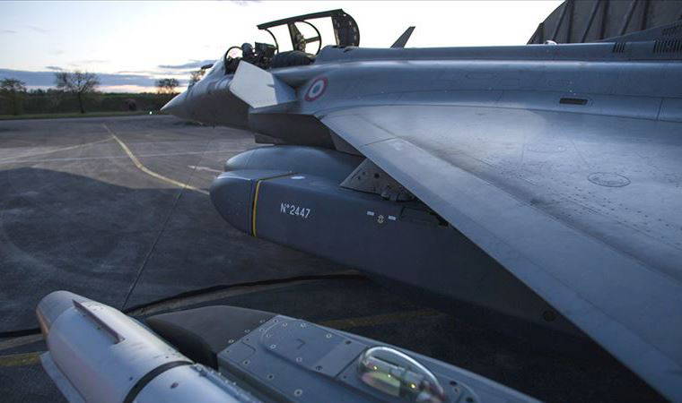 Kıbrıs Rum kesimi ile Fransa'dan ortak hava savunma tatbikatı