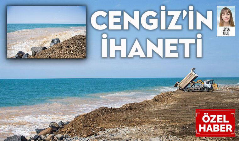 Taşocağı alanının kapısında pembe tablo çizen Cengiz İnşaat, Karadeniz’i kahverengiye boyadı