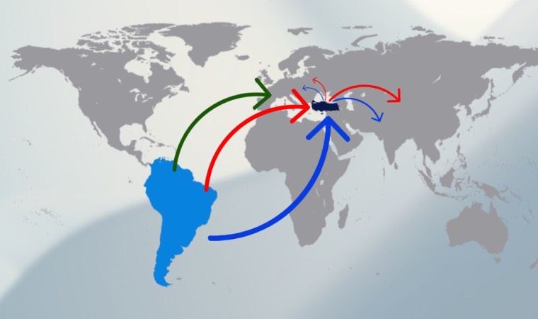 Kokainde yeni rota Türkiye