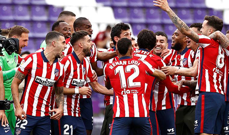 La Liga'da şampiyon Atletico Madrid