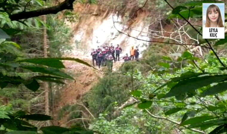 İkizdere’de tahribata ‘dur’ demek için ağaca çıktılar