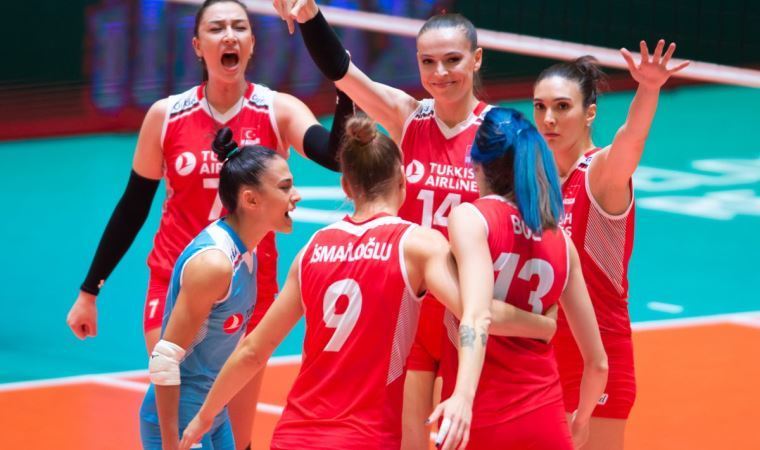 A Milli Kadın Voleybol Takımı, Polonya’yı mağlup etti