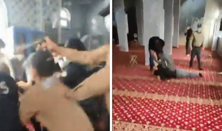 Kuytulculara polisten cami içinde biber gazıyla müdahale