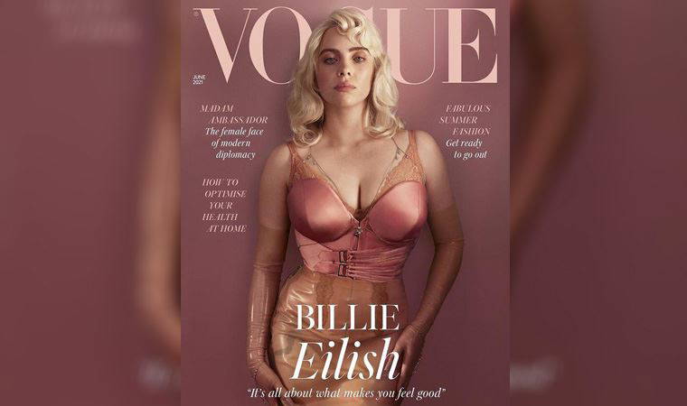 Şarkıcı Billie Eilish, İngiliz Vogue dergisine konuştu: 