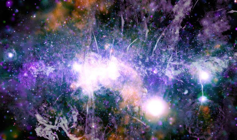 NASA'dan çarpıcı Samanyolu galaksisi görüntüsü