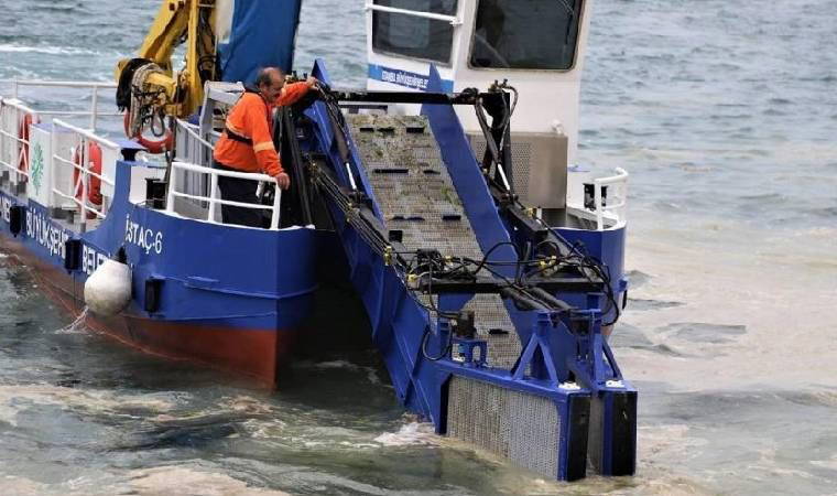 İstanbul'da deniz salyası temizliği başlatıldı