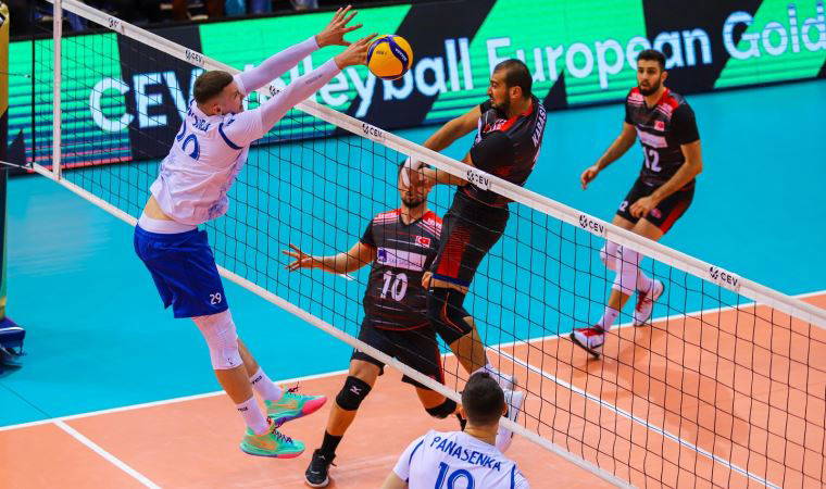 A Milli Erkek Voleybol Takımı, Avrupa Altın Ligi'nde gruptan lider çıktı