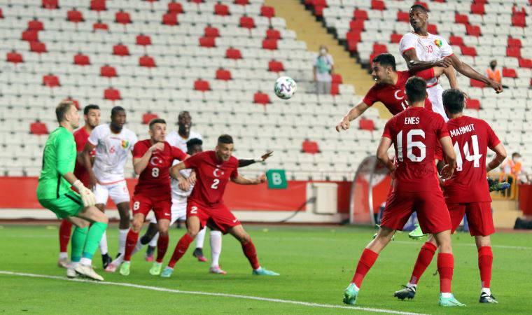 A Milli Futbol Takımı'nda futbolcular, Gine maçı sonrası açıklamalarda bulundu