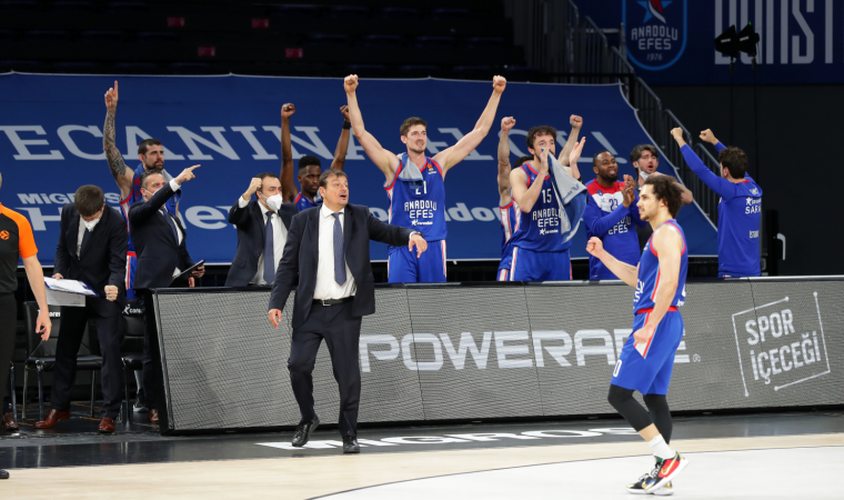 MAÇ ÖZETİ | Real Madrid'i deviren Anadolu Efes, Final Four'a yükseldi