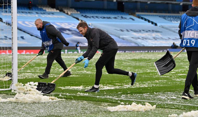 Şampiyonlar Ligi'ne 'dolu' yağdı!