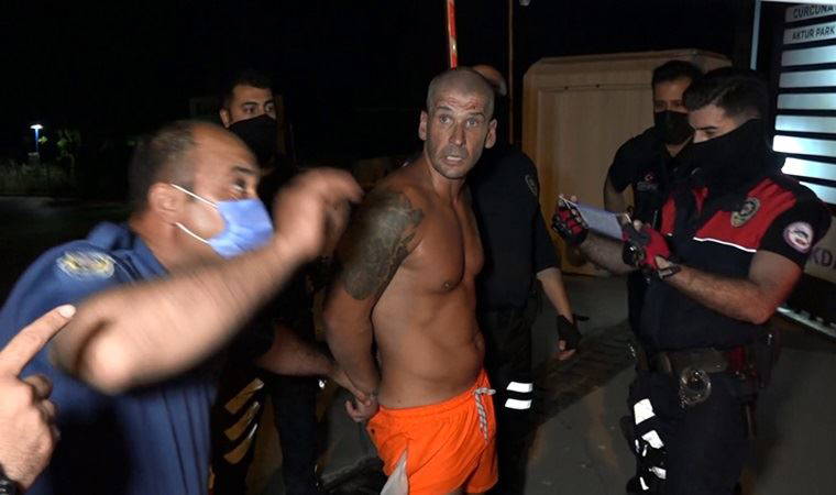 Kadın polise ahlaksız teklifte bulunan İngiliz turist yine gözaltına alındı