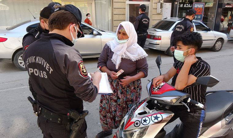 Markete çocuklarıyla gidenlere ceza