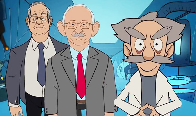 AKP 'çizgi film' videosunu kaldırdı
