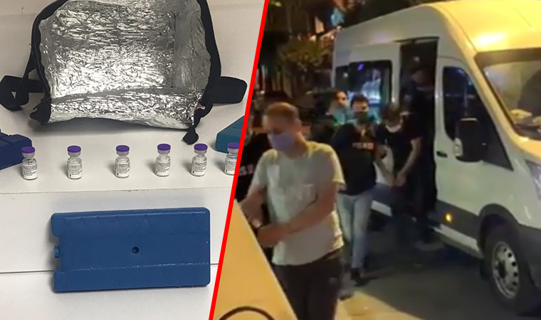 İstanbul'un göbeğinde koronavirüs aşısı pazarlığı