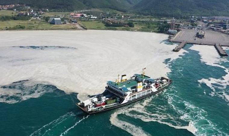 Yalova'da deniz yeniden müsilajla kaplandı