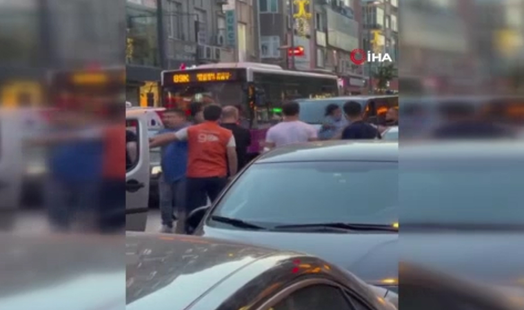 Yol verme tartışması yumruklu kavgaya dönüştü