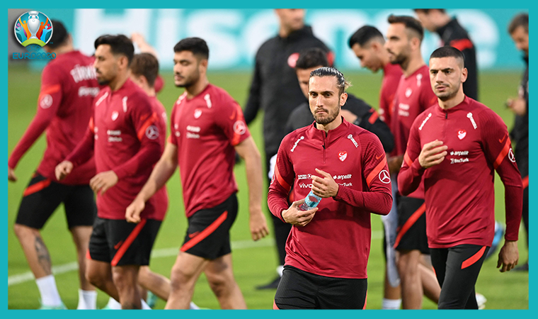 EURO 2020'de A Milli Futbol Takımı, Galler sınavına hazırlanıyor