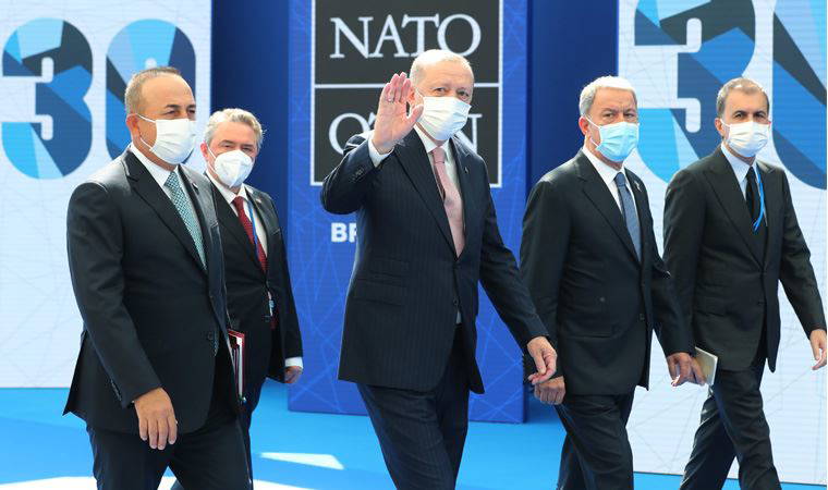 Erdoğan'ın NATO Zirvesi kapsamında Brüksel'deki temasları