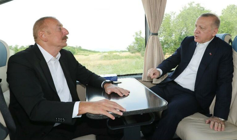 Erdoğan ile Aliyev arasında dikkat çeken Kolin - Cengiz diyaloğu