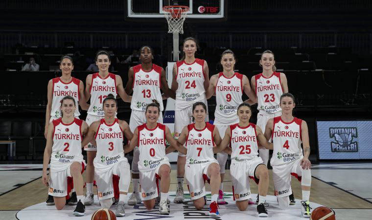 A Milli Kadın Basketbol Takımı,  2021 Avrupa Şampiyonası’nda parkeye çıkıyor