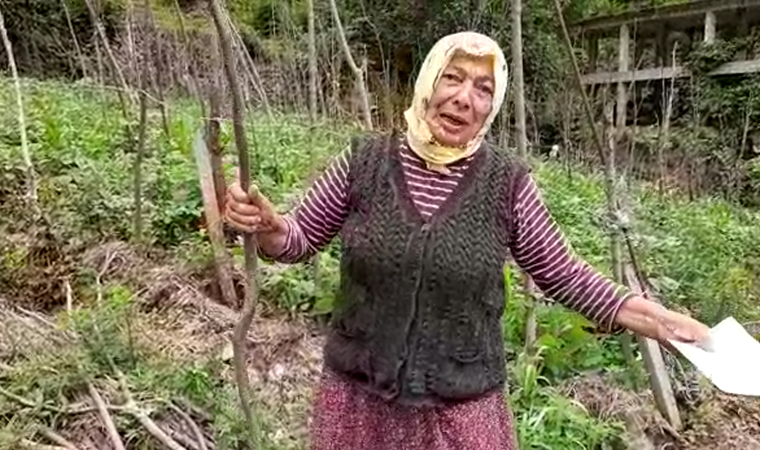 İkizdereli köylüleri şoke eden olay: Ben bahçeme de mi çıkamayacağım?