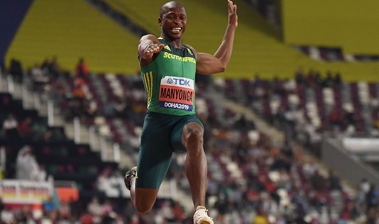 Güney Afrikalı atlet Luvo Manyonga'ya 4 yıl men cezası verildi