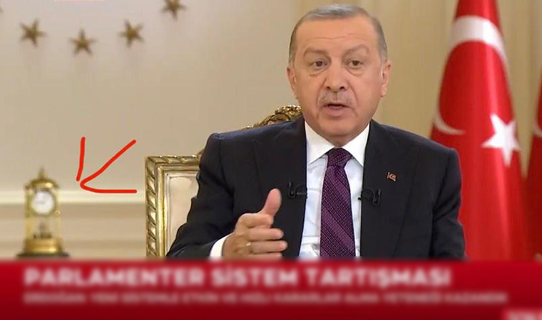 Sosyal medya bu iddiayı konuşuyor: Erdoğan'ın programında saate dikkat
