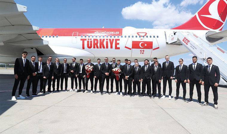 A Milli Takım, EURO 2020 öncesi son hazırlık maçı için Almanya'ya gitti