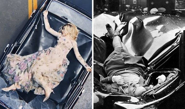 Hadise, tarihin en trajik olaylarından Evelyn McHale'in hikayesini klibine taşıdı