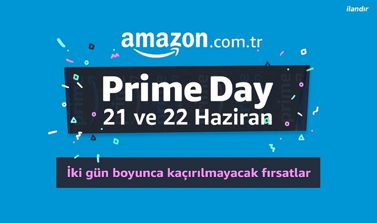 Türkiye’deki Prime üyeleri için binlerce fırsat 21 ve 22 Haziran’da Amazon Prime Day’de