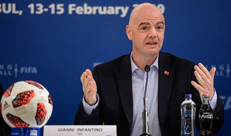 FIFA Başkanı Gianni Infantino: 