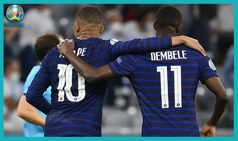 Fransa'da Ousmane Dembele, EURO 2020'ye veda etti