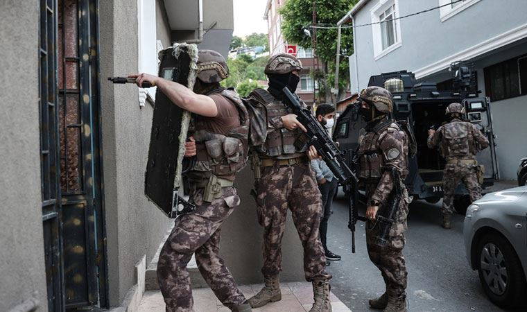 İstanbul'da 6 ilçede hava destekli uyuşturucu operasyonu