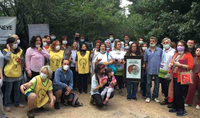 Validebağ Korusu’nda talana karşı nöbet devam ediyor