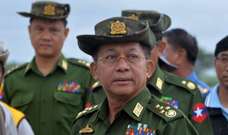 Myanmar’ın darbeci komutanı General Hlaing, Moskova'daki güvenlik konferansına davet edildi