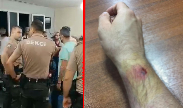 Adana'da kumar operasyonu: Paraları toplayan komiserin elini ısırdı