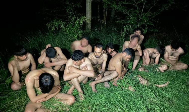 Yunan güvenlik güçleri 42 göçmeni soyup, döverek sınır dışı etti