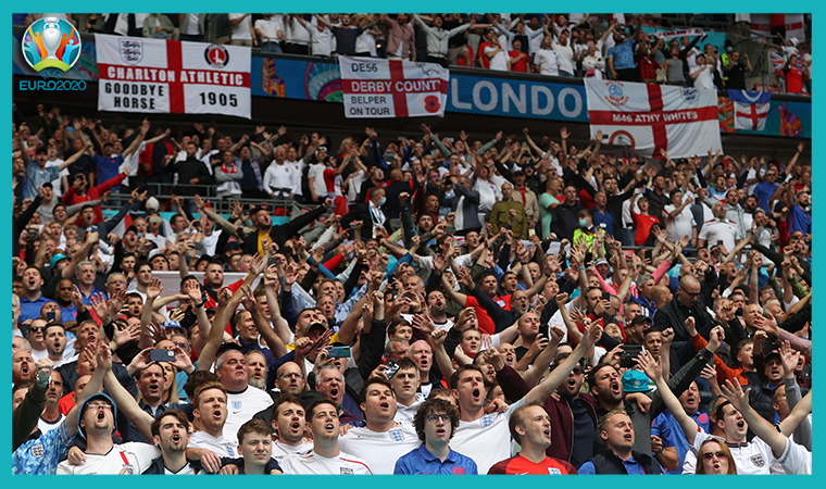 EURO 2020 | İngiliz taraftarlardan Alman milli marşına protesto