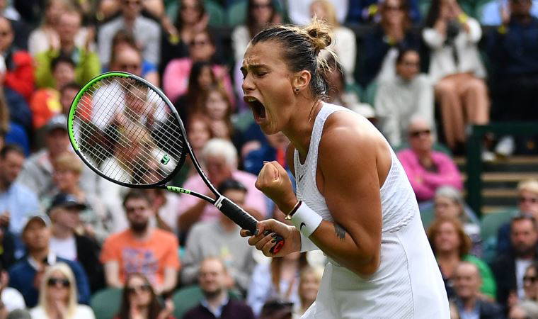 Wimbledon’da Aryna Sabalenka hata yapmadı
