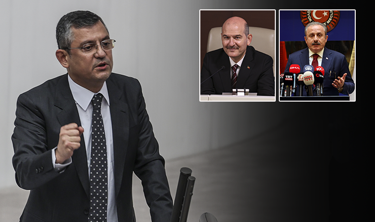Özgür Özel'den Süleyman Soylu ve Mustafa Şentop'a flaş çağrı: 'İşi yayınlanacak kasete bırakmayın'