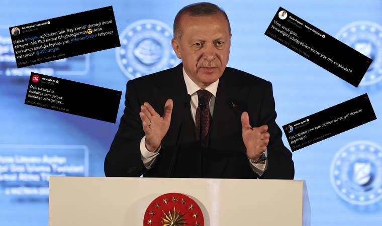 Erdoğan'a 'müjde' tepkileri gecikmedi: 