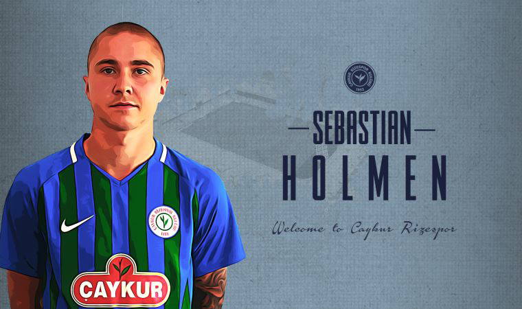 Çaykur Rizespor'da Sebastian Holmen için imza töreni düzenlendi