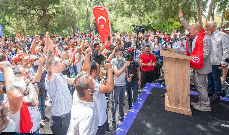 İzmir Büyükşehir Belediyesi çalışanlarına büyük zam