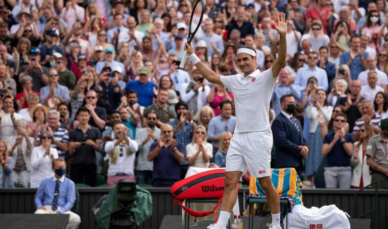 Wimbledon’da Roger Federer, 3. tura yükseldi