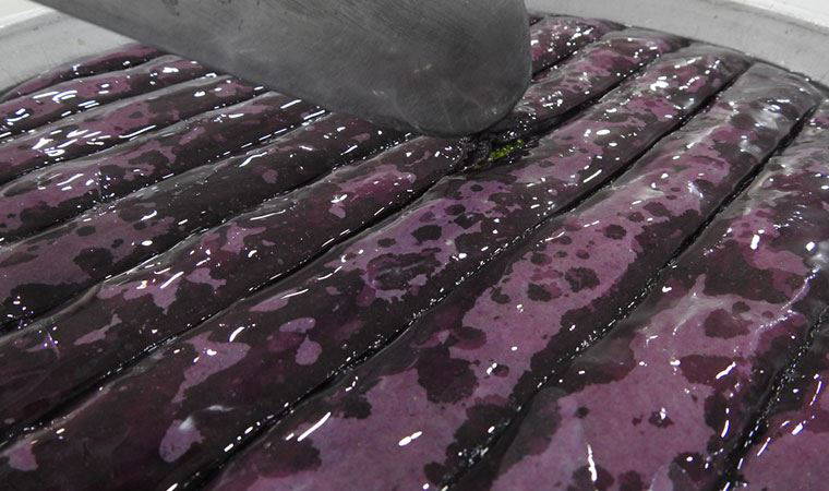 Şeker hastalarına özel mor baklava