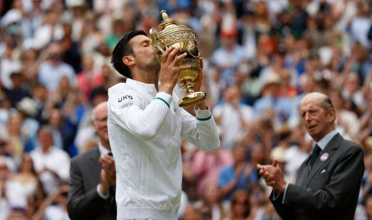 Wimbledon'da şampiyon Novak Djokovic