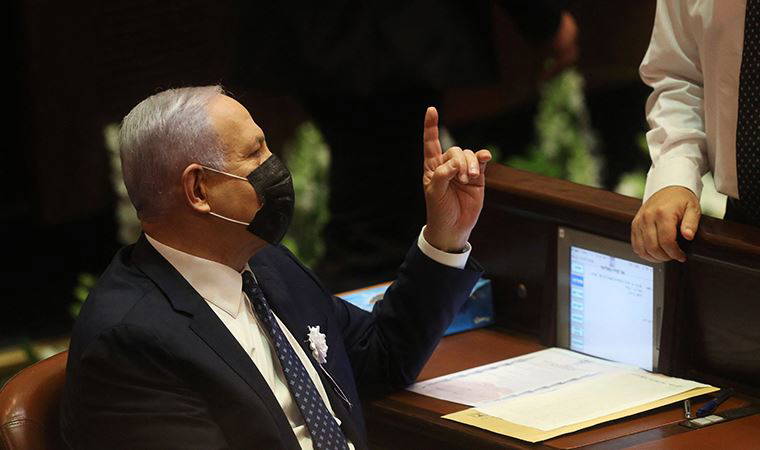 Netanyahu resmi konutu terk etti