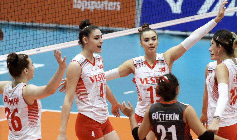20 Yaş Altı Kız Voleybol Milli Takımı, Ruanda'ya karşı galip