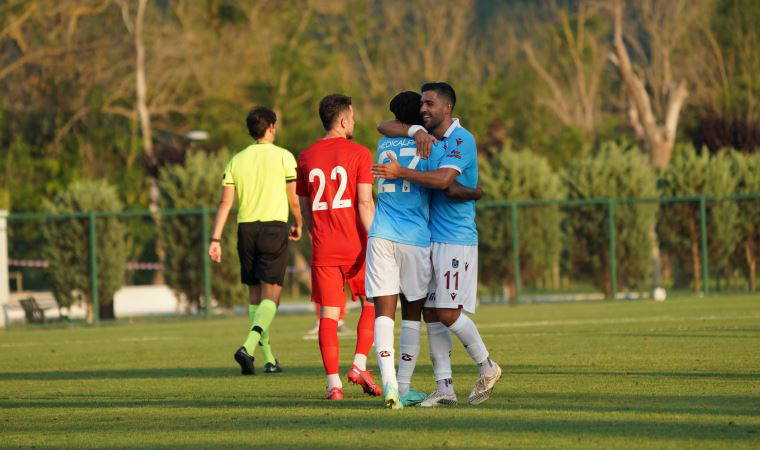 Trabzonspor, Ümraniyespor'u 5-3 mağlup etti