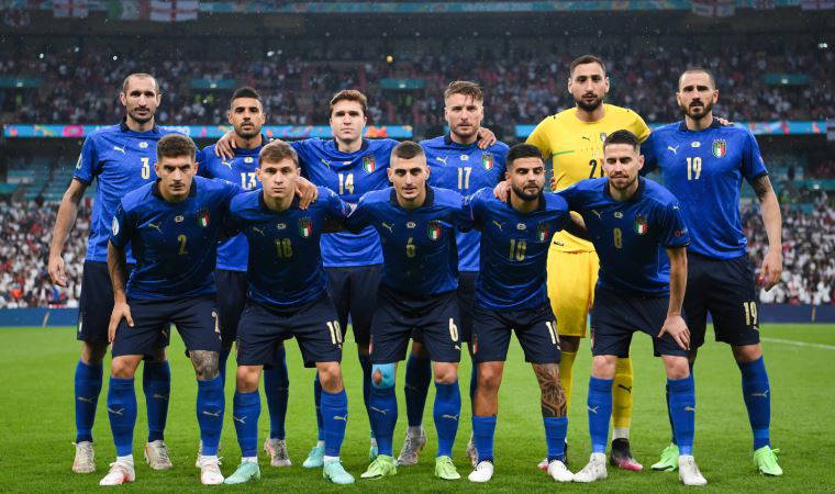 Avrupa Şampiyonu İtalya Milli Takımı'na devlet nişanı verilecek